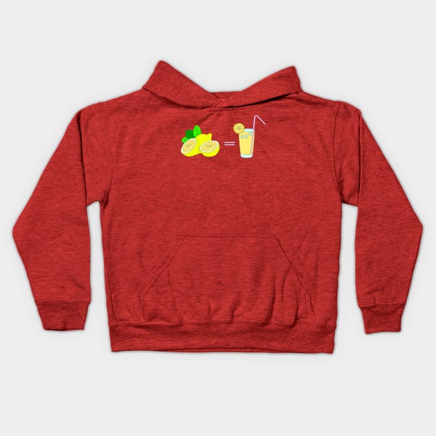 When Life Gives You Lemons Kids Hoodie by ABBDesigns